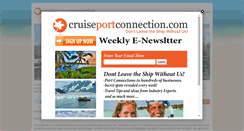 Desktop Screenshot of cruiseportconnection.com